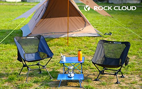 Rock Cloud Portable Camping Chair Ultralight Folding Chairs Outdoor For Camp Hiking Backpacking Lawn Beach Sports, Low Seat Height #TOP1