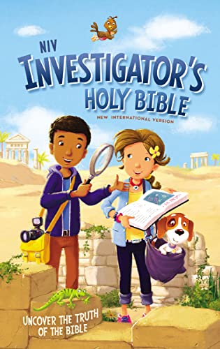 NIV, Investigator's Holy Bible, Hardcover: Uncover the Truth of the