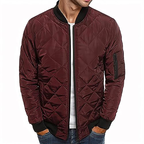 Veste d'hiver rembourrée homme coupe-vent et manteau chaud