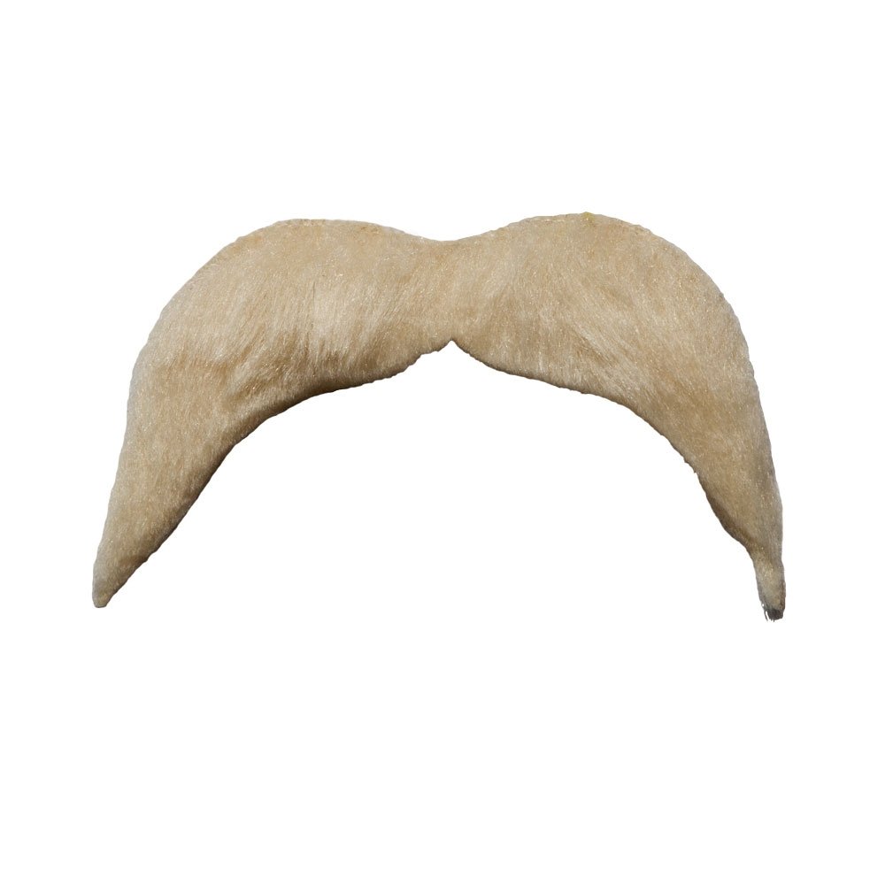 Wicked Costumes Adults 70s Style Tash Moustache Facial Hair Fancy Dress Up Party Accessory New