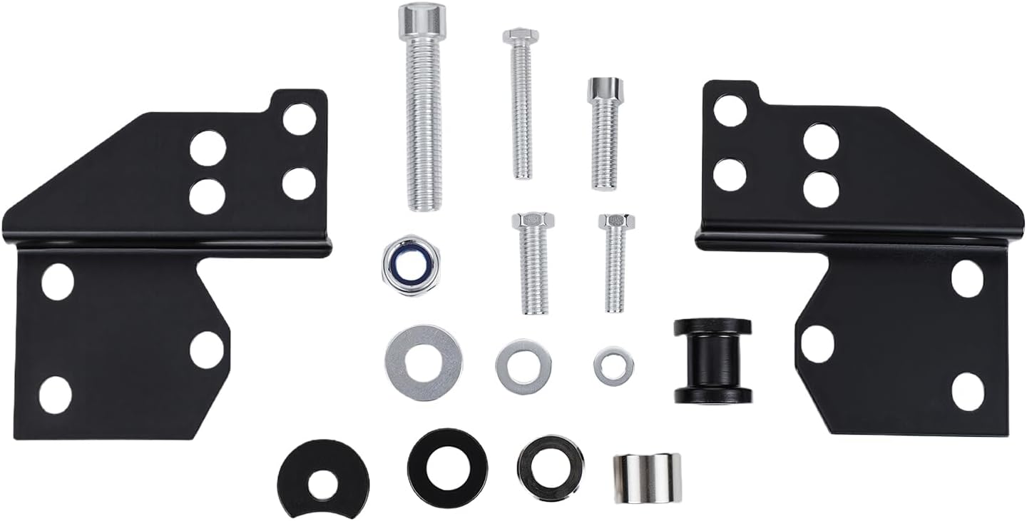 CHANGCHENG Front Detachable Metal Docking Hardware Kit for Touring Road King Electra Glide Road Street Glide Models 1997-2008 Replaces 53803-06
