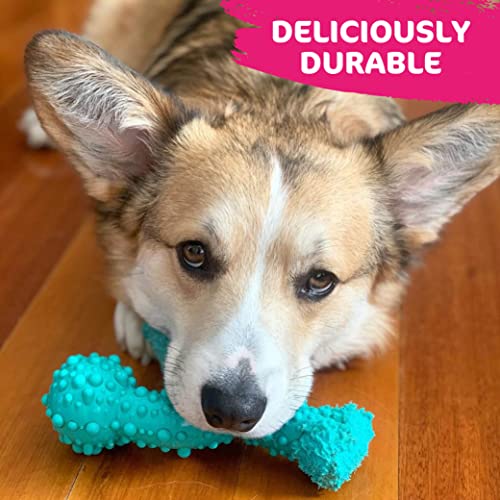 TastyBone TrioBone Dental Nylon Dog Chew Toy for Small Dogs (Peppermint), Strong Healthy Teeth & Gums - Image 3