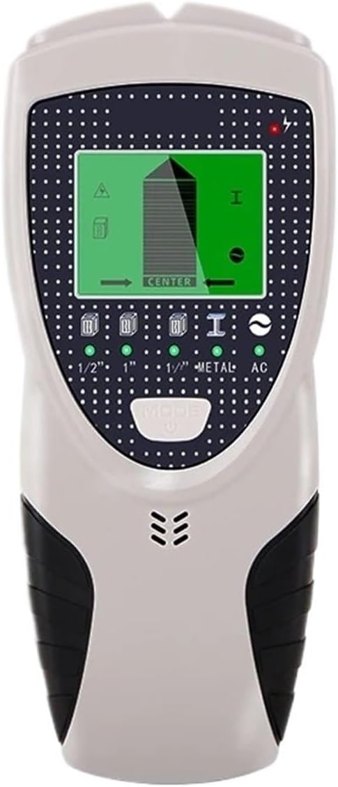 Stud Finder, Stud Finder Wall Scanner 5 in 1 Wall Scanner Wood Studs Backlit Black Underground Cable Wires Depth Wall Detector Tracker