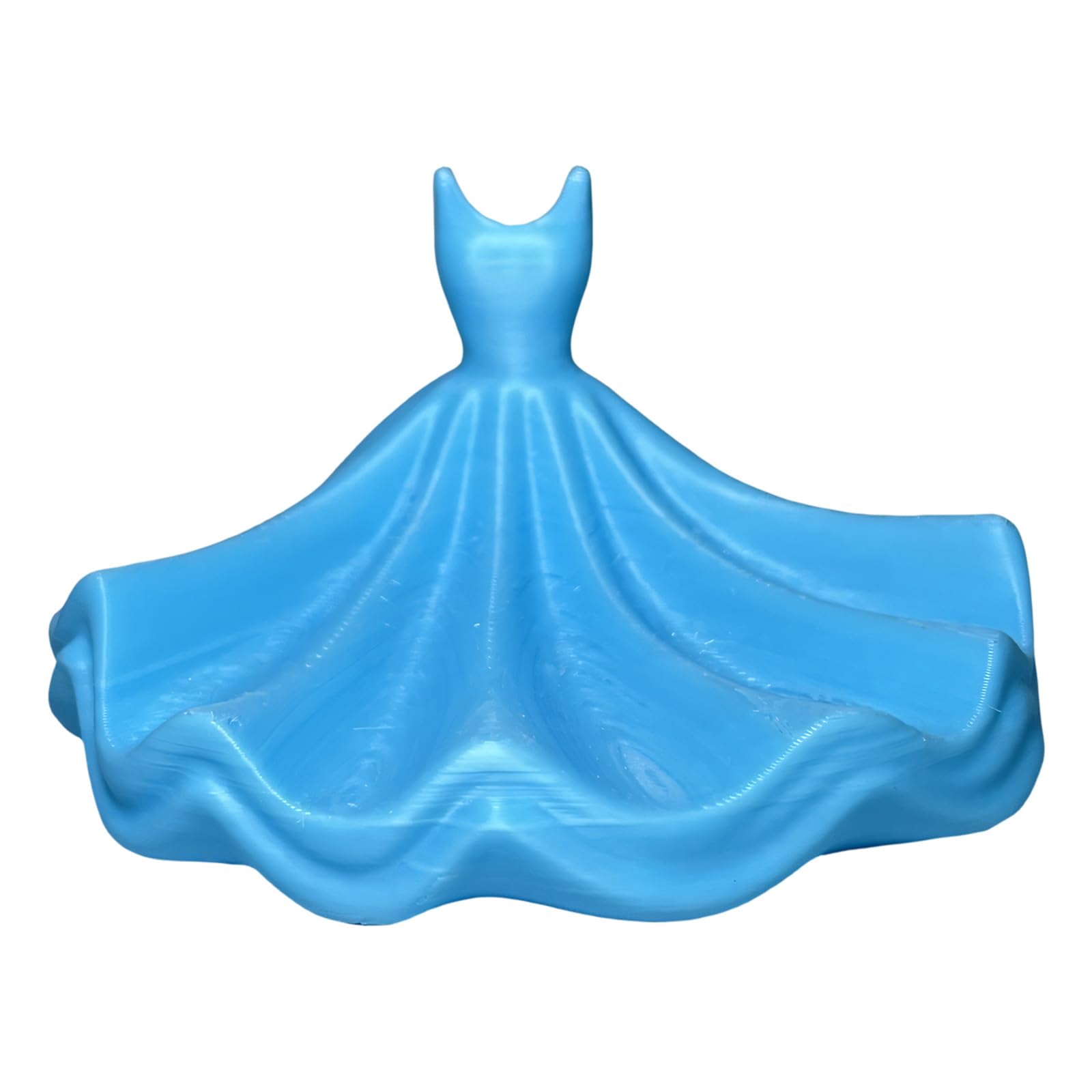 Greabuy Unique Dress Styles Jewelry Box Tray Craft of Sturdy Polylactic Acid Materials for Bridesmaids and Fashion Lovers Polylactic Acid Jewelry Tray