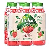 VOLVIC JUICY - Eau Fruité Juicy Fraise 6X50Cl - Prix de l'Unité