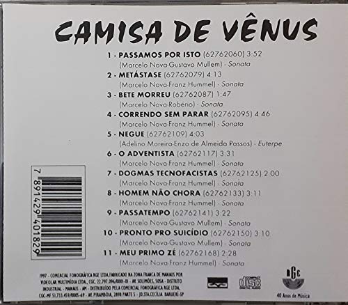 Camisa de Vênus - Cd Camisa de Vênus - 1983 - 1° Edição