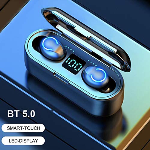 F9-8 Fones de ouvido estéreo sem fio BT intra-auriculares com redução de ruído Fones de ouvido à pro