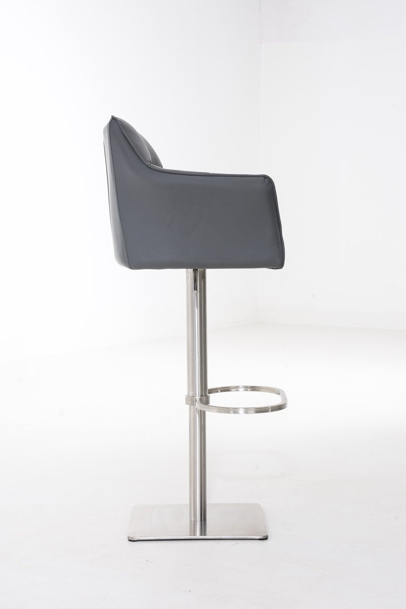 Barhocker Damaso Kunstlederbezug braun/schwarz Barhocker Damaso Kunstlederbezug braun/schwarz