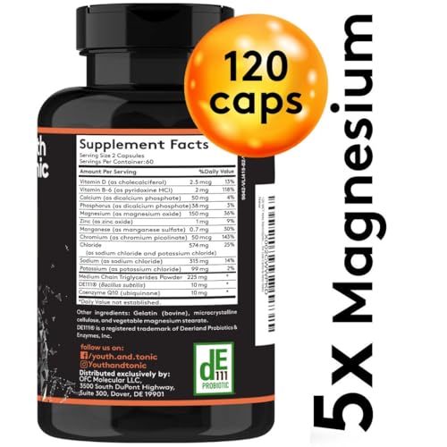 Keto Electrolyte Capsules with MCT, Magnesium, Potassium & Zinc – Probiotics, CoQ10 & Vitamin D3 for Hydration, Energy, Fasting Support, Low Carb & Carnivore Diets – 120 Unflavored Pills - Image 3