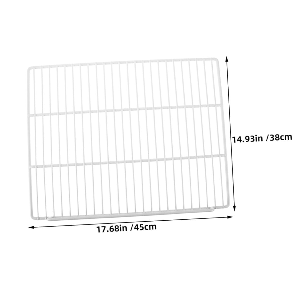 Estante para Congelador 1 Pieza de Acero Blanco para Refrigerador