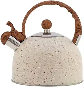 Mimo Style Chaleira Mármore em Inox e Baquelite - 2 Litros de Sofisticação e Funcionalidade