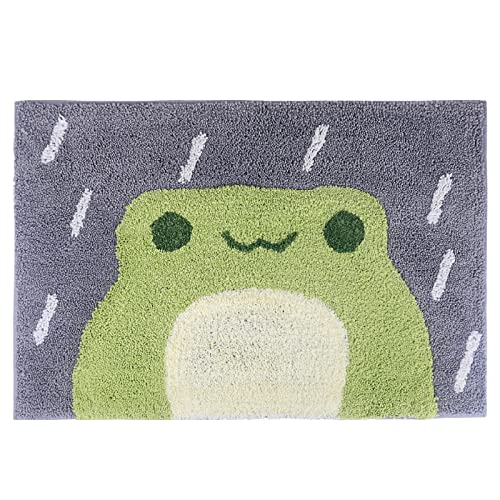 Alfombra de baño linda de alta absorción y antideslizante, lavable a máquina, apta para bañera, ducha y baño Cover