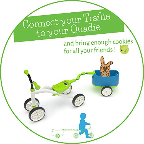 Chillafish CPQT01LIM Quadie + TRAILIE: 4 ruote