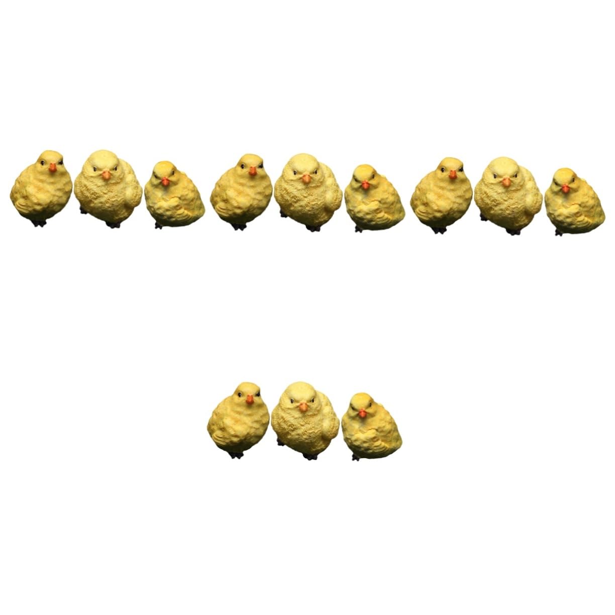 Figurines de poussins miniatures Toddmomy : le cadeau idéal pour collectionneurs