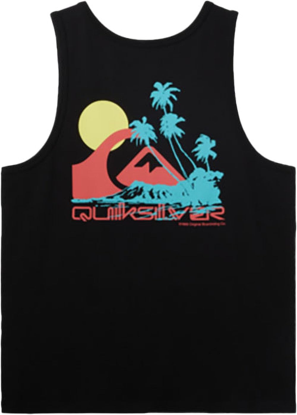 Quiksilver Tropical Vibes Tank - Black - XXL