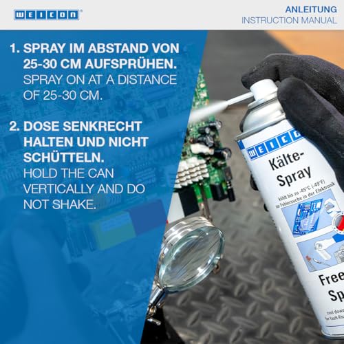 WEICON Freeze Spray 400 ml miniatura 3
