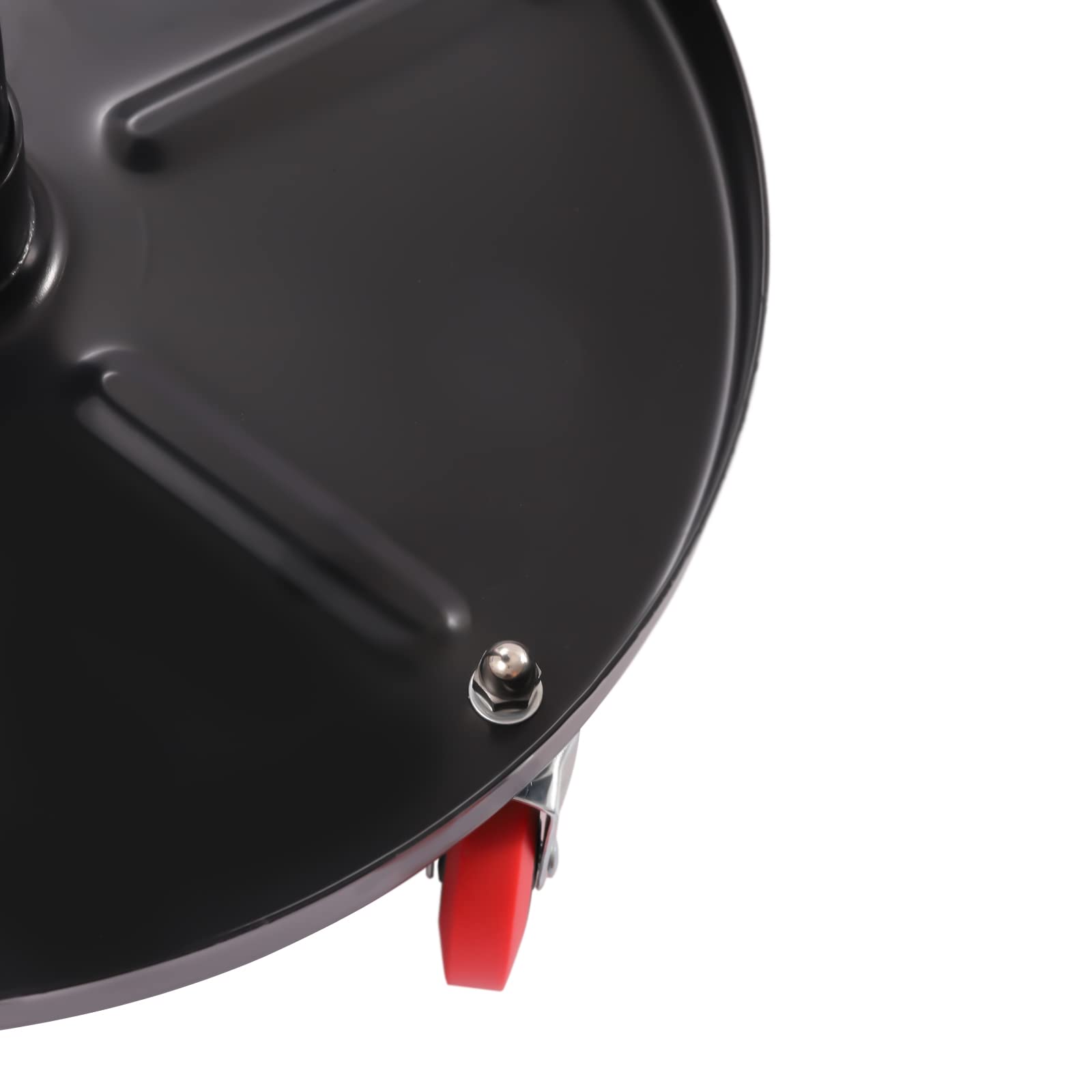 Sgabello da officina regolabile, regolabile in altezza con ruote, sedile telescopico da officina, 44 – 56 cm, carico massimo: 300 lbs