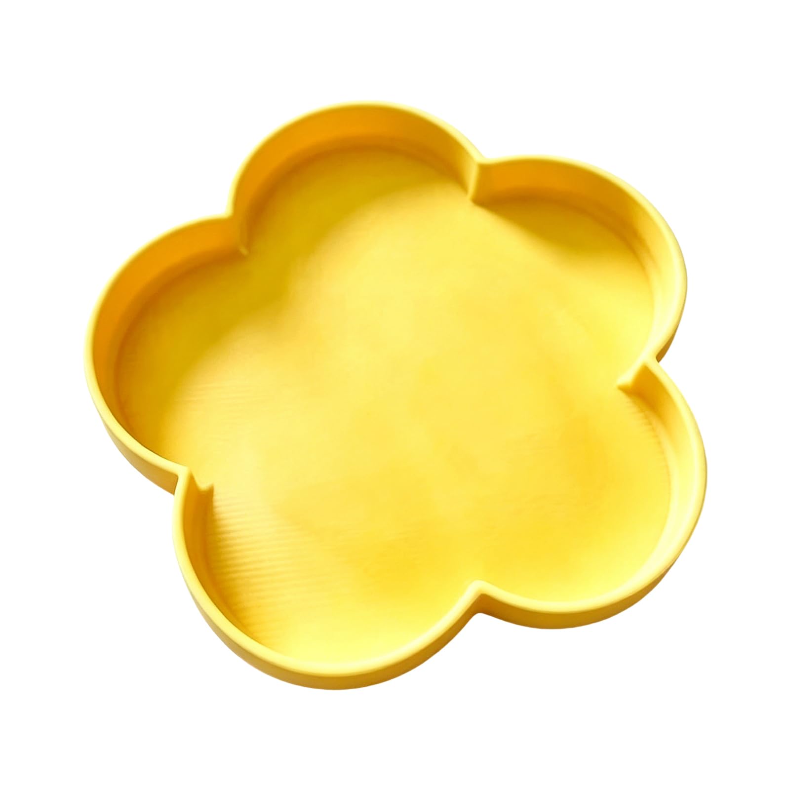 ZEPFJHE Jewelry Dishes, Flower Shaped Rings Holder Jewelry Organizers Trinket Dishes Vanity Tray for Dresser Wedding Gift Decorative Tray