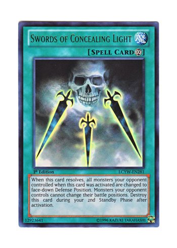 Amazon.co.jp: 遊戯王 英語版 LCYW-EN281 Swords of Concealing Light