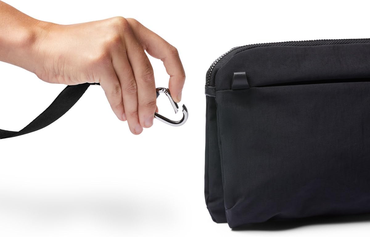 Bellroy Tokyo Side Bag (slim, professional everyday crossbody, pouch, sling bag) - Raven - Image 2