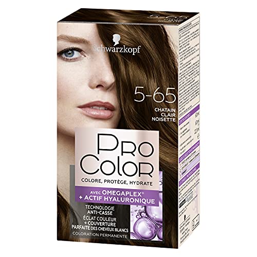 Coloration Permanente Cheveux Technologie Oméga Plex Schwarzkopf Pro Color 5.65
