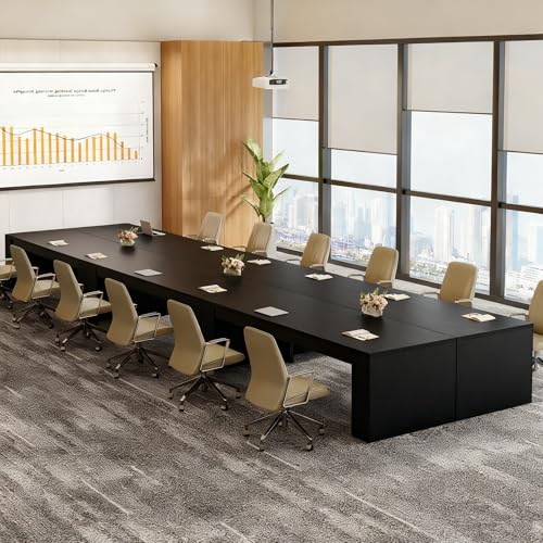 Tribesigns 18ft Conference Table for 20-24 People