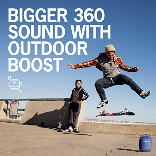 Ultimate Ears Wonderboom 2, Portable Wireless Bluetooth Speaker, Big Bass 360 Sound, Waterproof / Dustproof IP67, Floatable, 33-m (100-ft) Range - Bermuda Blue by Ultimate Ears - Used condition - Image 3