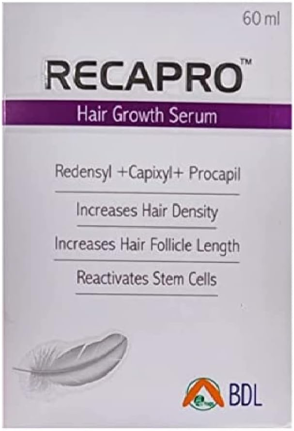 New Recapro hair Growth Serum 60ml-(Pack of 1)-(O)