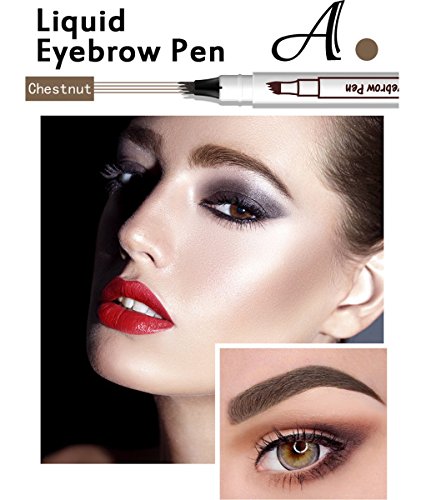 Eyebrow Pen Frola Waterproof Smudg-Proof Eyebrow Pencil Brown Makeup Pencil( 1# Dark Brown/Chestnut) #TOP5