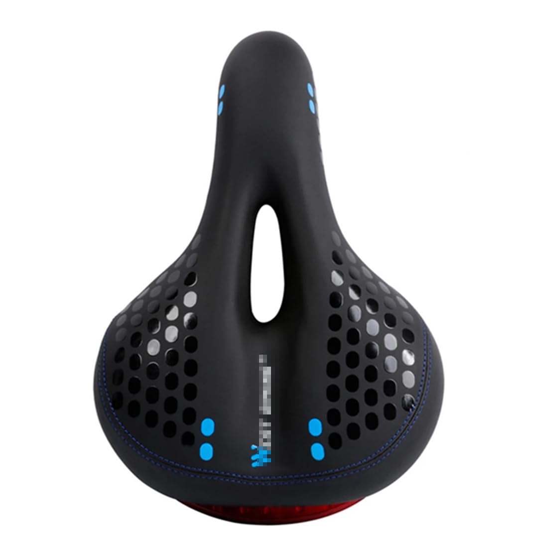 Un Pezzo Design Con Fanale Posteriore Della Bicicletta Sella In Silicone Addensato Accogliente Ride Impermeabile In Pelle MTB Road Bike