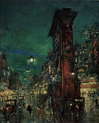 Peinture sur toile Paris Porte Saint Denis pour un salon élégant et une ambiance artistique