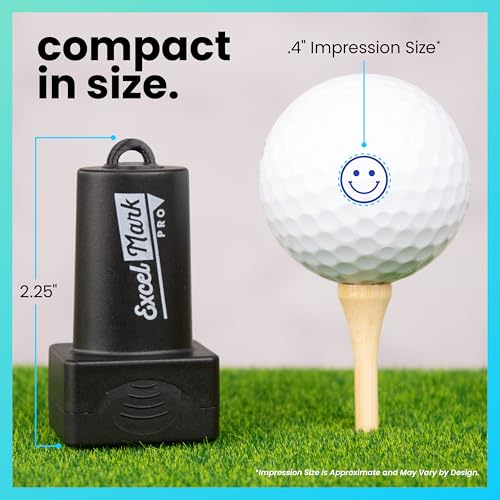ExcelMark Custom Golf Ball Stamp
