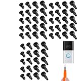 NCEJNY 60 Stück Ersatzschrauben für Video Türklingel, 4 Größen Sicherheitsschrauben Set Kompatibel mit Doorbell 1/2/3/4/Pro/Elite, Zubehör für Smarte Türklingel Montage & Befestigung