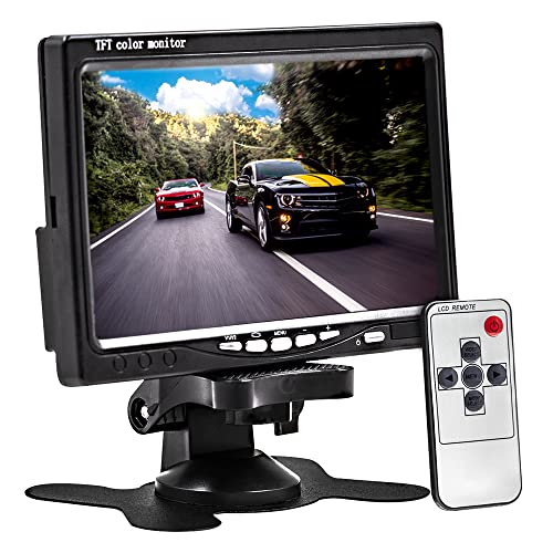 Haiz Tela Monitor Veicular LCD 7 Polegadas Portátil HZ-7001