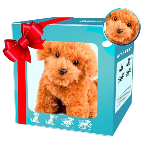 Smart Robot Dog - Realistic Robotic Puppy Toy with Walking, Barking & Tail Wagging, Interactive Lifelike Pet for Kids & Adults