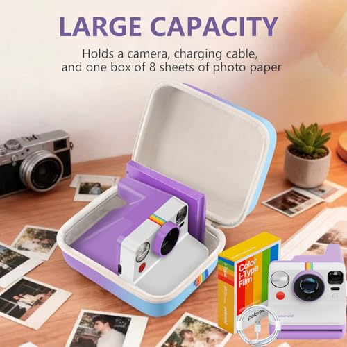 Funda rígida para cámara instantánea Polaroid Now 3ra gen miniatura 4