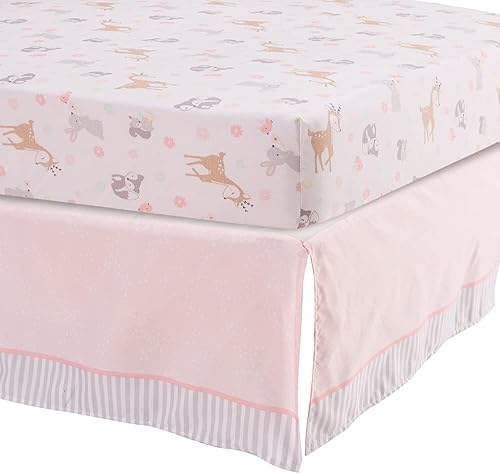 Miniatura 8 de Juego de cama de cuna de 4 piezas para niñas y niños