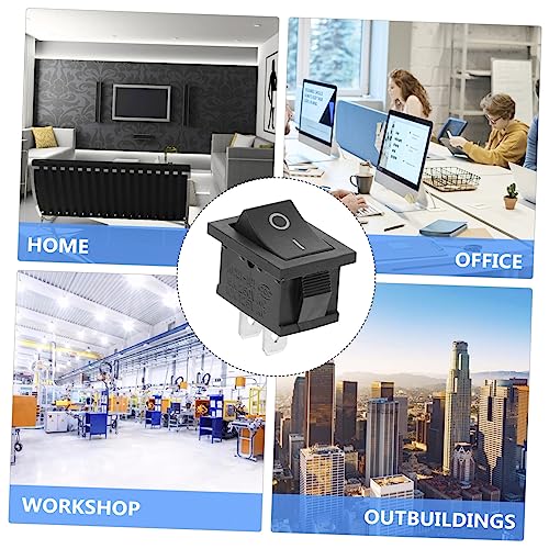 TOGEVAL 10 Pçs Mini Interruptor De Balancim Interruptor De Switcheroo Interruptor De Botão Pequeno I