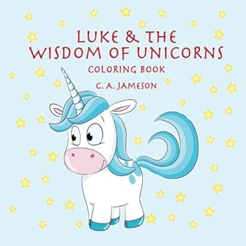 Paperback Luke & the Wisdom of Unicorns Coloring Book (LUKE BOOKS - Personalized for Luke, the Star of Every Book!) Book
