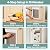 Rseord Durable Pet Door, Aluminum Door for Dog and Pets, X-Large Doggie Door with Double Automatic Closing Magnetic Flap, Ideal for Interior and Exterior Doors, Screen and Wall, Weather Resistant