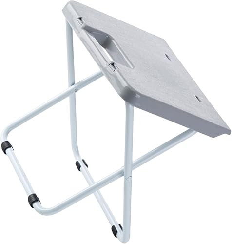 Veemoon Taburete de camping portátil para adultos, taburete plegable antideslizante y resistente