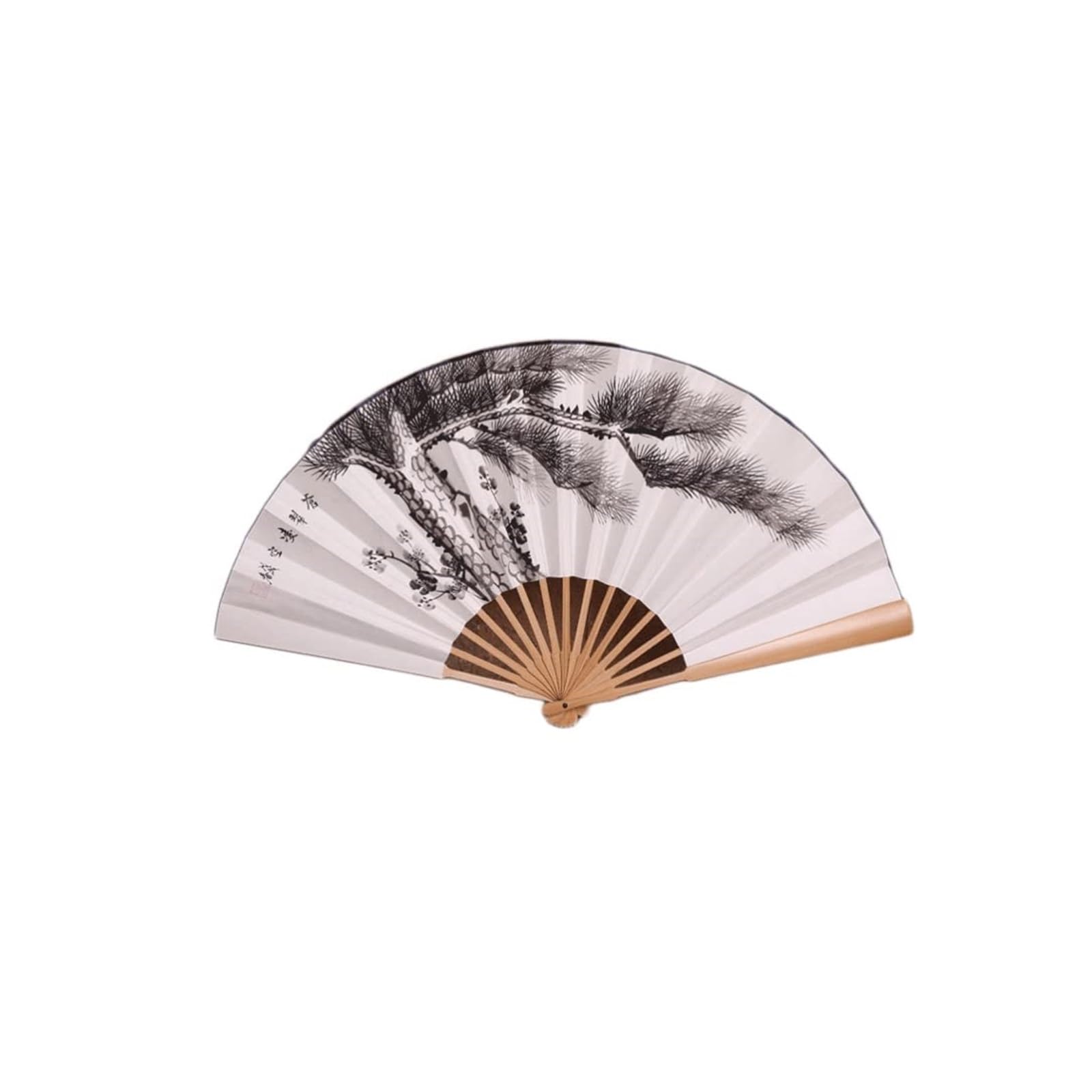 WDCDYQDH Folding Fans Paper Fan Chinese Tradition Hand Hand-painted Pattern Calligraphy For Home Decoration Decorative (c) (d One Size)