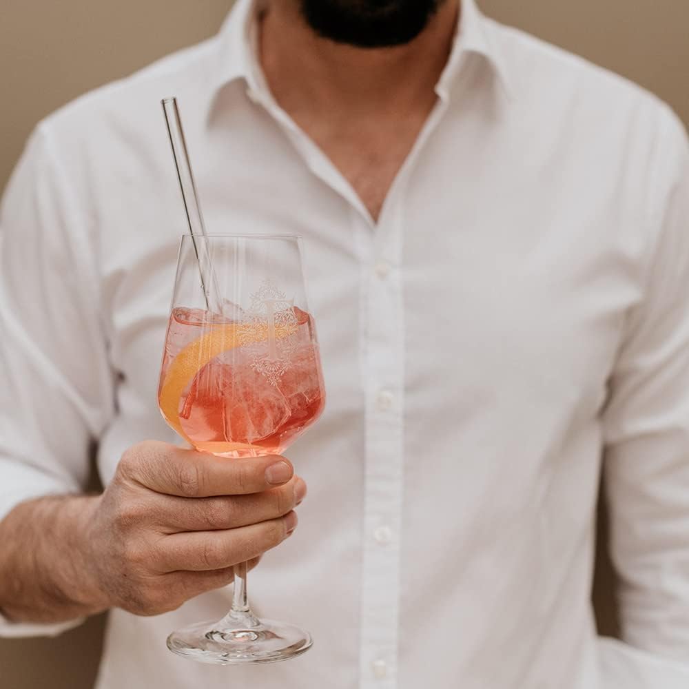 Ferdinand's Rosé Aperitif | Mit regionale Zutaten wie Rhabarber und Weinbergpfirsichen | Erfrischendes Sommergetränk |17% vol. | 500ml