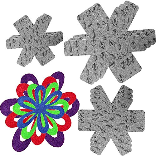 KEKU pots and Pans Protective Cover, 13-Piece Set, 3 Sizes-Large, Medium and Small, Luxurious Compartment Pads to Prevent Scratches, Separation and Protect Your cookware Surface 1 Gallery Image