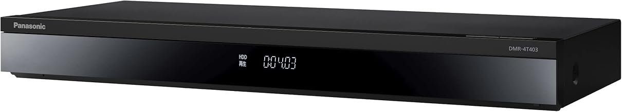 Panasonic DMR-4T403 4TB 3 Tuner, Blu-ray Recorder, 3 Channel Simultaneous Recording, Built-in 4K Tuner, DIGA