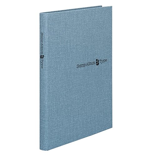 テージー スタンプアルバム Bタイプ B5 台紙12枚 SB-32N-02 青