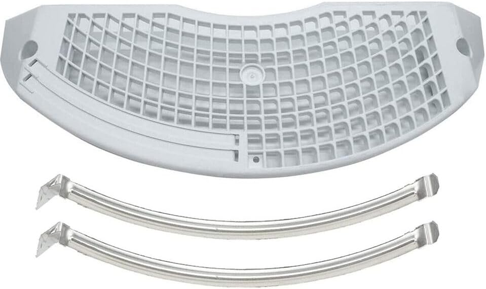 #US Replacement part for Whirlpool WET4027EW0 Dryer Lint Filter Grille & Moisture Sensors lint#p5304459