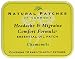 Natural Patches of Vermont Headache and Migraine Comfort Formula Essential Oil Body Patches, Chamomile, 2.6 Ounce