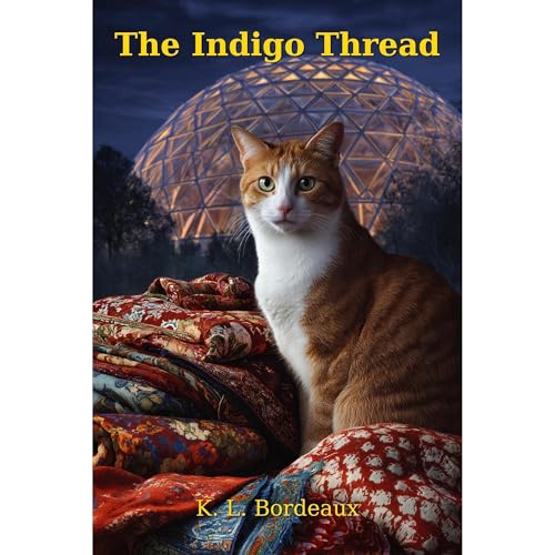 The Indigo Thread Audiolibro Por K. L. Bordeaux arte de portada