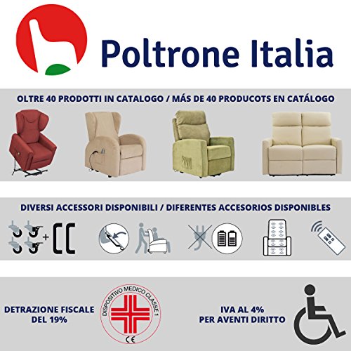 Poltrona relax elevabile Venezia reclinazione